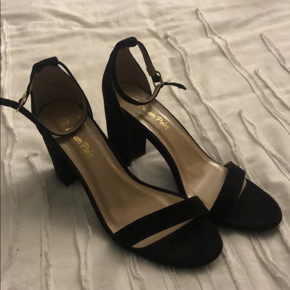 Black heels